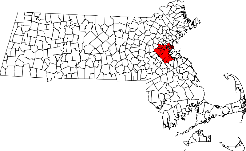 Area Code 857 Map